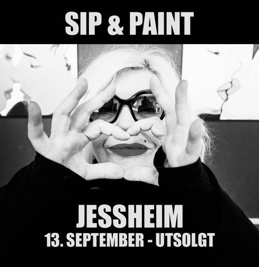 Sip & Paint med Unni Askeland / JESSHEIM / 13. september