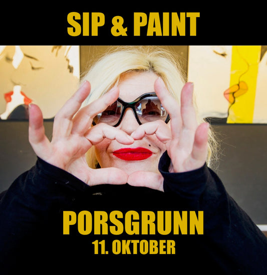 Sip & Paint med Unni Askeland / PORSGRUNN / 11. oktober